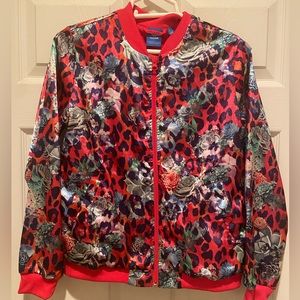 Girls Adidas succulent jacket Sz 11-12 youth